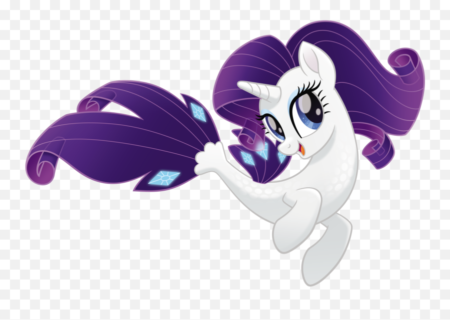 1502609 - My Little Pony Seapony Png,Rarity Png