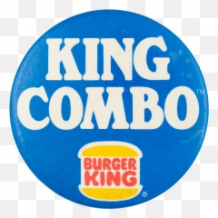King Combo Burger Busy Beaver Button Museum - Old png