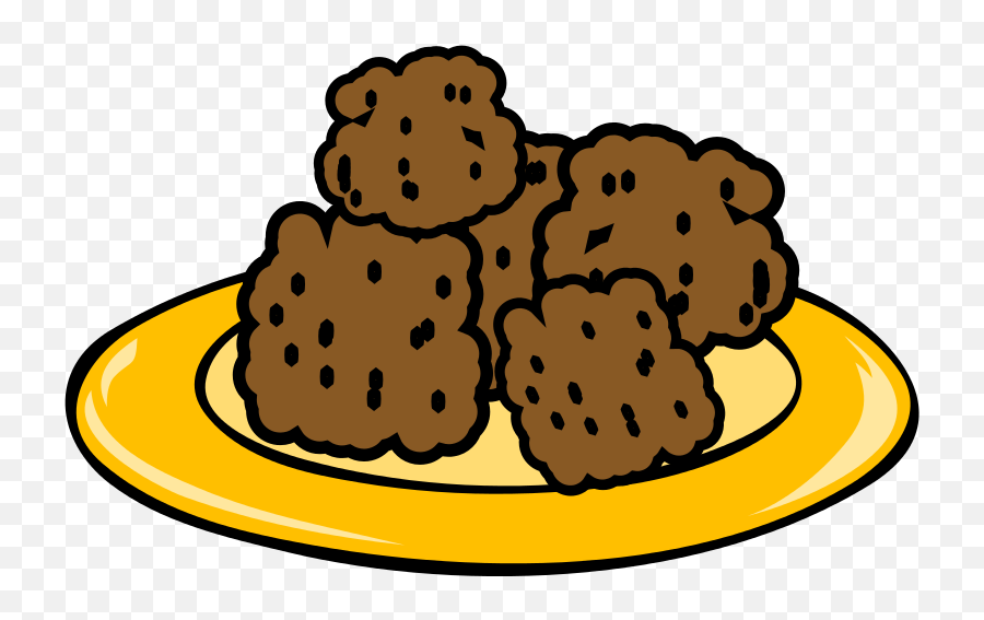 Plate Of Cookies Png 1 Image - Meatballs Clipart Png,Plate Of Cookies Png