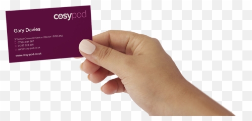 Download Hand Holding Paper Png - Holding Business Card Png Visiting Cards In Hands,Hand Holding Gun Png
