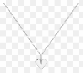 Promise Silver Necklace - Incastonare Diamante Collana Png,Collar Png