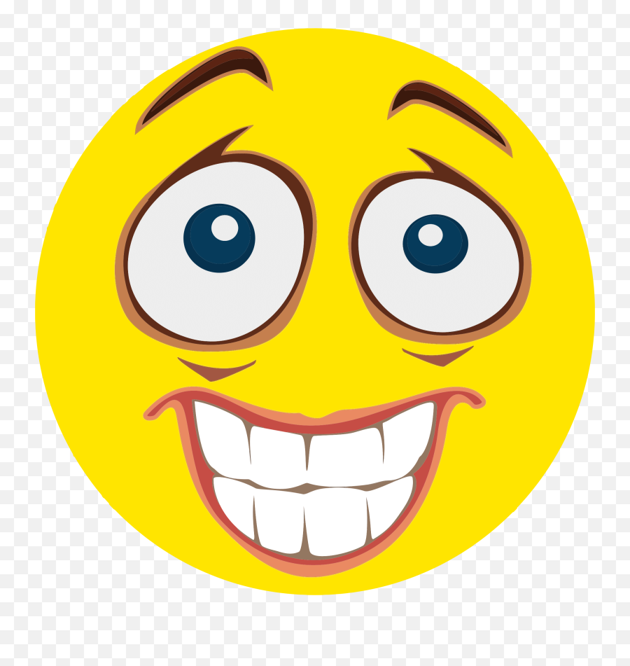 Smiley Png - Funny Face Emoji Png,Happy Face Transparent Background