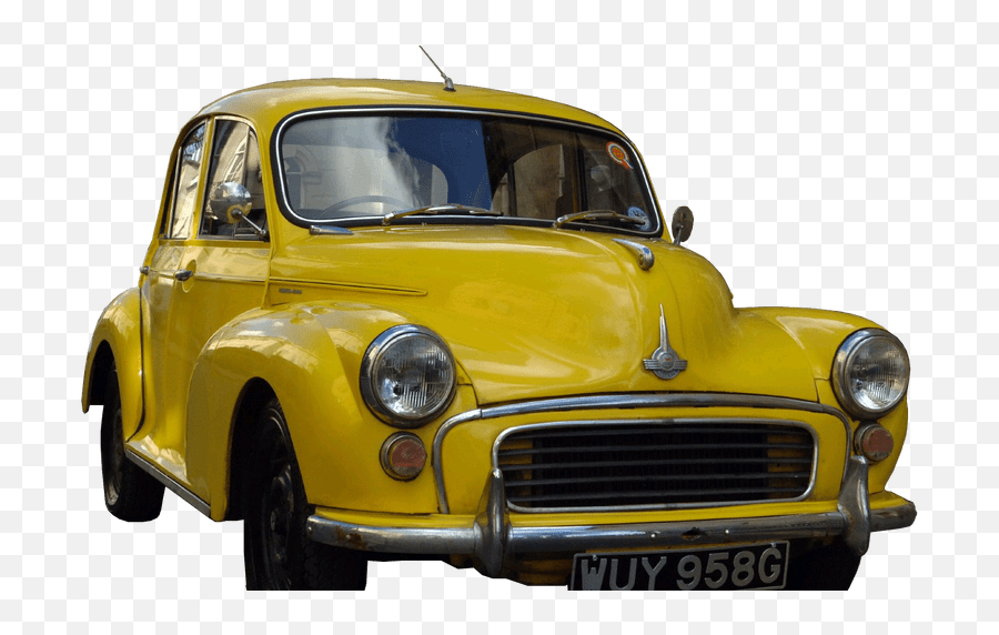 Download Vintage Cars Transparent Png - Vintage Yellow Png,Vintage Car Png