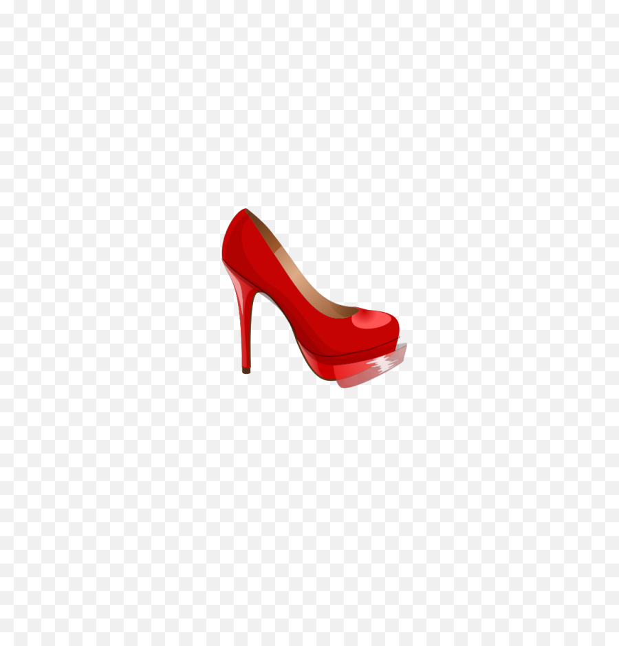 High Heel Shoes Hd - Red High Heel Clipart Png,Cartoon Shoes Png - free  transparent png images 