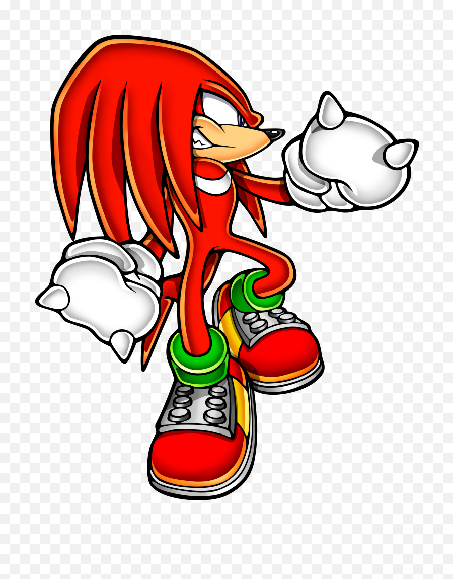 Hd Knuckles 05 - Sonic Adventure 2 Knuckles Png,And Knuckles Transparent