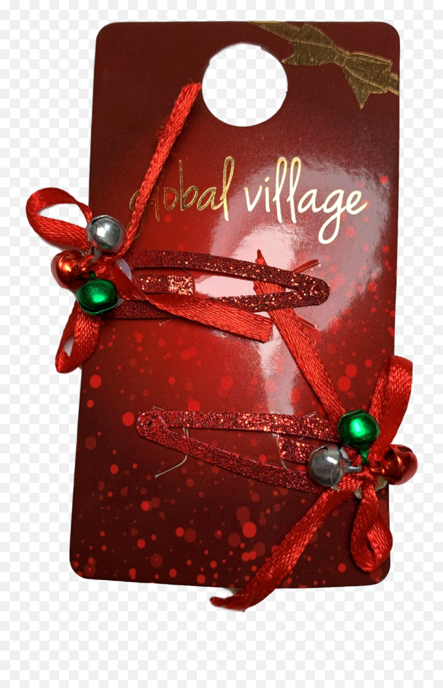 Jingle Bell Barrette - Christmas Stocking Png,Jingle Bells Png