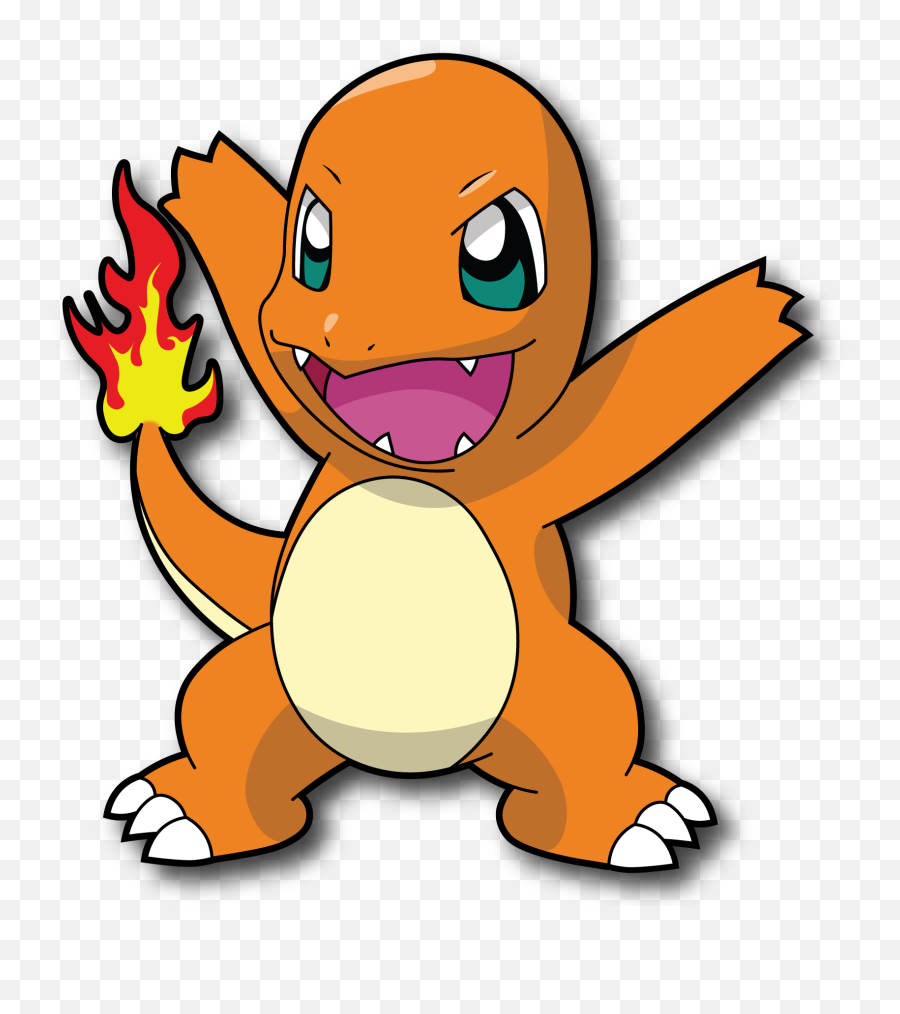 Image Of Charmander - Character Clipart Full Size Clipart Charmander Clipart Png,Charmander Transparent