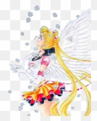 The Silver Light Eternal Sailor Moon - Eternal Sailor Moon Manga Png,Sailor Moon Transparent