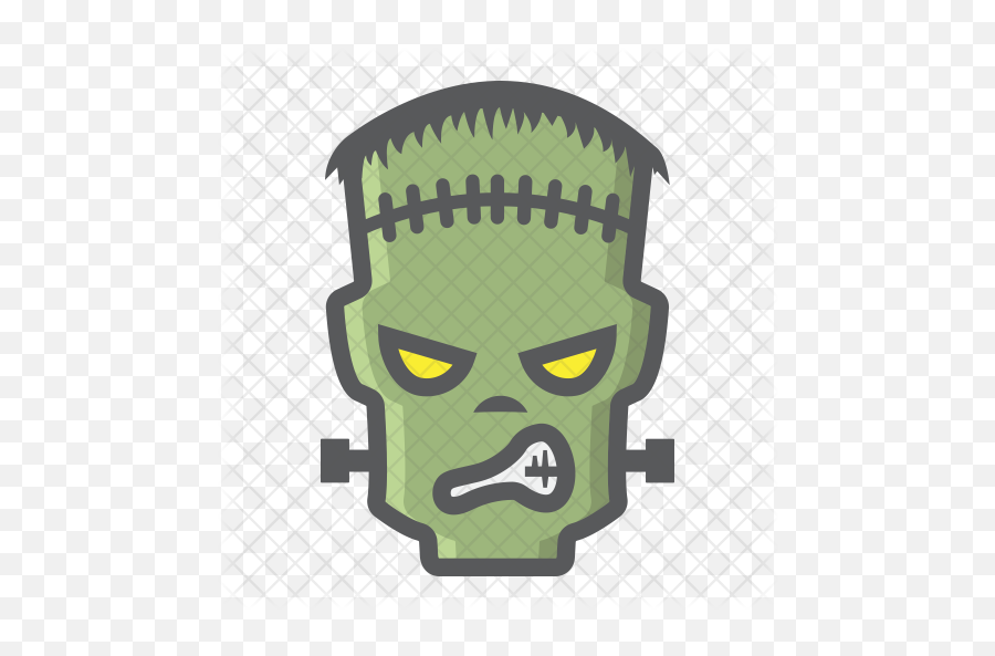 Frankenstein Icon Of Colored Outline - Easy Frankenstein Drawing Png,Frankenstein Png
