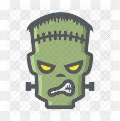 Frankenstein Icon Of Colored Outline - Easy Frankenstein Drawing Png,Frankenstein Png
