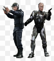 Alex Murphy Scale Hot Toys Action - Alex Murphy Robocop Png,Robocop Png