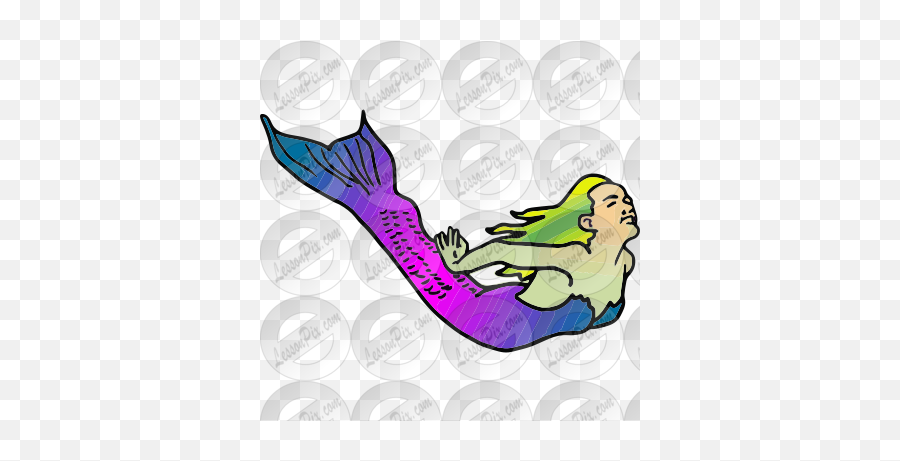 Mermaid Picture For Classroom Therapy Use - Great Mermaid Clip Art Png,Mermaid Clipart Png