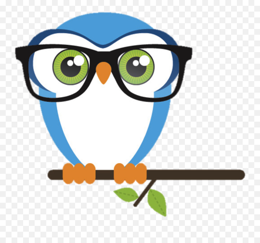 Owl Clipart Nerd Free Collection - Clip Art Owl With Glasses Buho Con Lentes Dibujo Png,Nerd Glasses Png