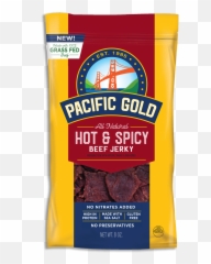 Pacific Gold Hot U0026 Spicy U2014 - Pacific Gold Beef Jerky Costco Png,Spicy Png