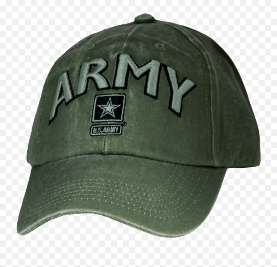 6473 - Army Star Cap Cotton Od Green Baseball Cap Png,Army Star Png
