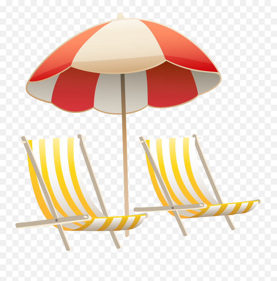 Clipart Beach Transparent Background - Beach Chairs Clipart Png,Beach Background Png
