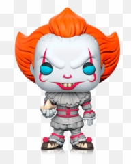 How To Get Pennywise Funko Pop Open Up - Mighty Ape Funko Pop It 2017 Png,Pennywise Png
