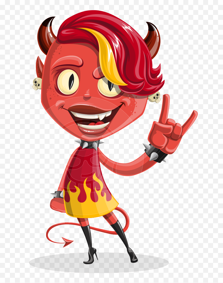 Devil Horns Png Transparent - Cute Devil Cartoon Clipart,Devil Horns Png