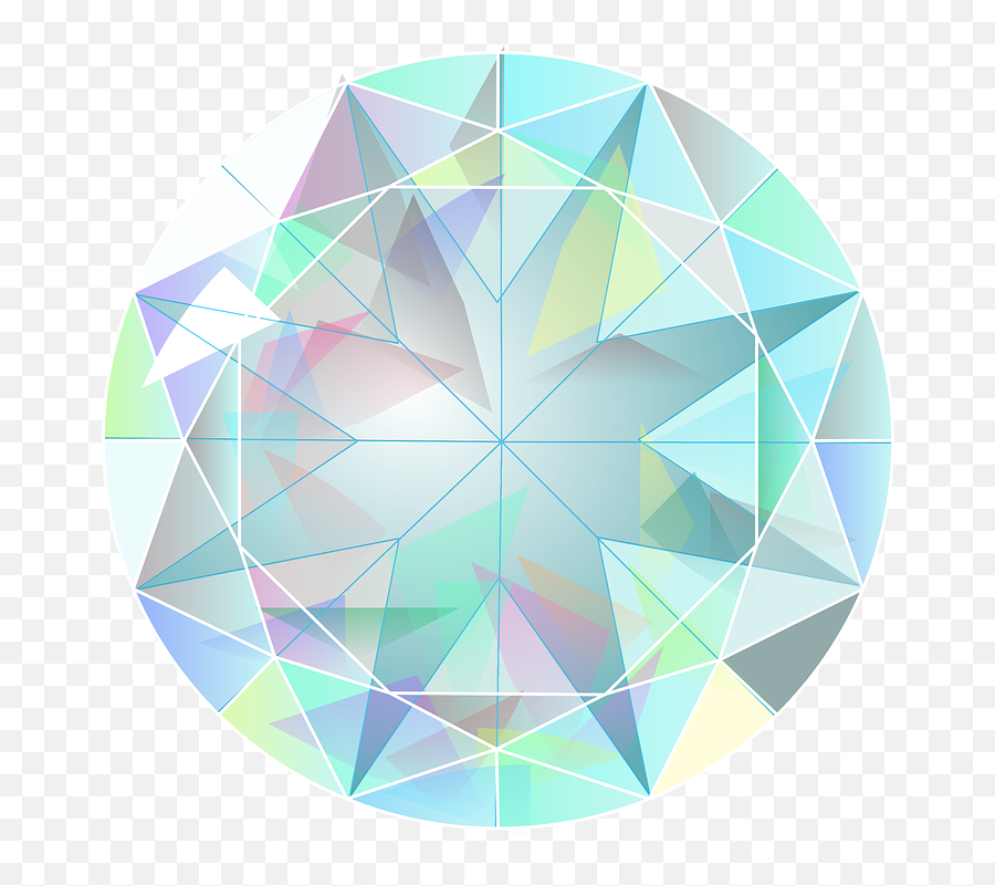 Diamond Jewelry Glow - Free Vector Graphic On Pixabay Diamond Clip Art Png,Diamante Png