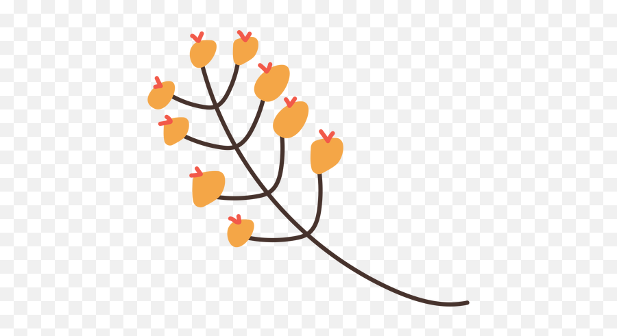 Autumn Tree Branch Cartoon - Transparent Png U0026 Svg Vector File Dibujo Hojas De Otoño Png,Tree Limb Png