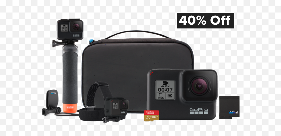 Airbnb Gopro Hero7 Black Adventure Kit - Kit Gopro Hero 7 Black Png,Gopro Png