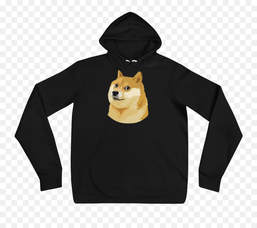 Just Doge - Hoodie Graphic Design Png,Dogecoin Png