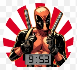 Marvel U2013 Deadpool Watchfaces For Smart Watches - Marvel Deadpool Png,Deadpool Logo Wallpaper