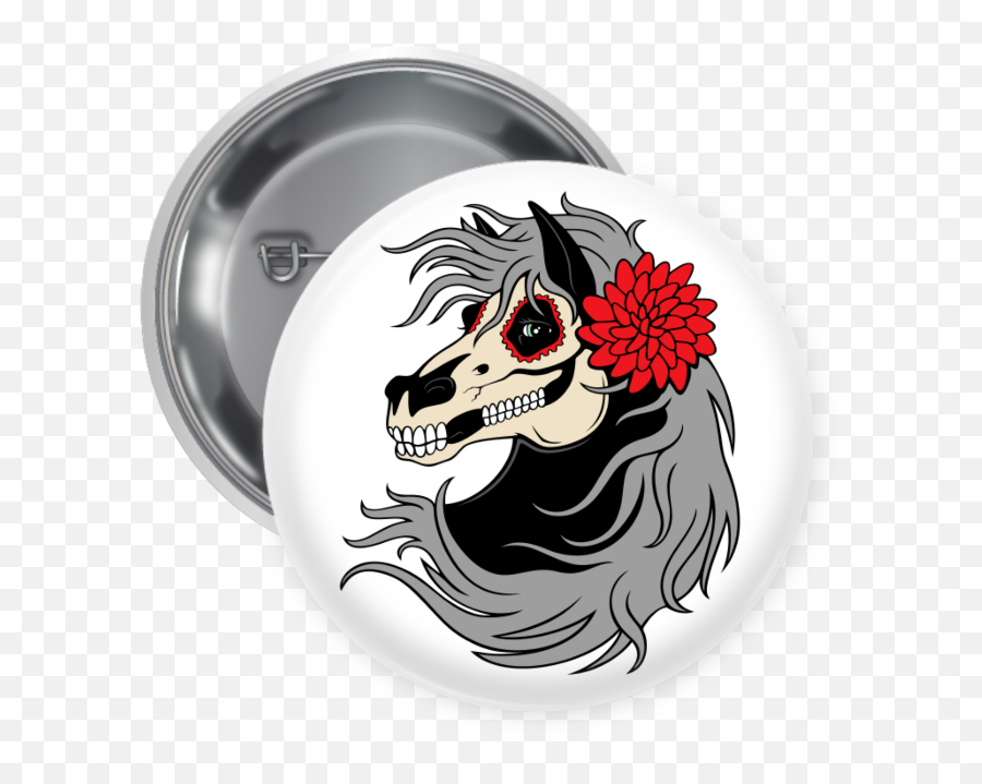 Dia De Los Muertos Button - Portable Network Graphics Png,Dia De Los Muertos Png