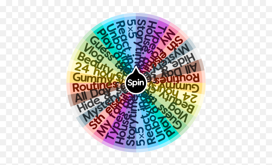 Video Ideas For Yt Spin The Wheel App - Dot Png,Yt Png