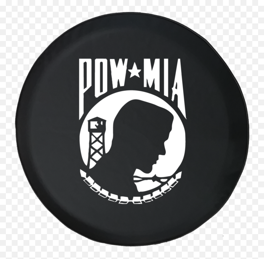 Pow Mia Military Vietnam Veteran War Tribute Offroad Jeep Rv Camper Spare Tire Cover A147 - Mia Pow Logo Vector Png,Powmia Logo