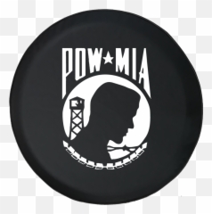 Pow Mia Military Vietnam Veteran War Tribute Offroad Jeep Rv Camper Spare Tire Cover A147 - Mia Pow Logo Vector png