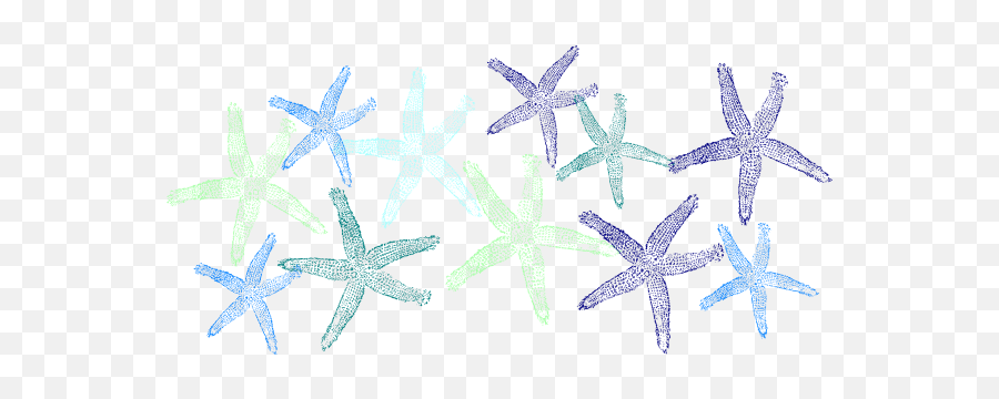 Green And Blue Starfish Png Clip Arts For Web - Clip Arts,Blue Starfish Logo