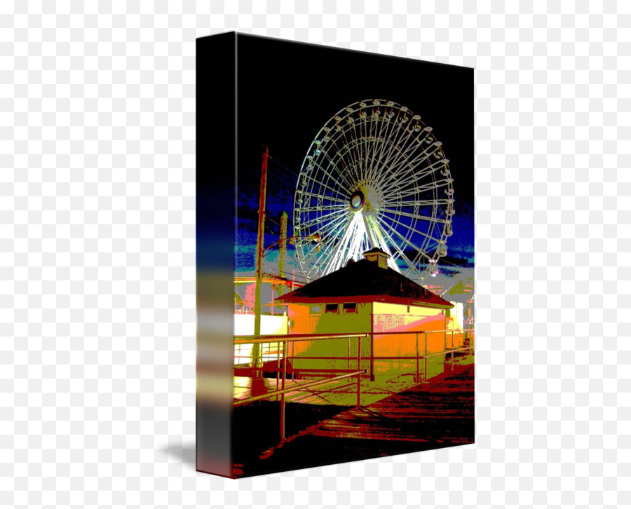 Ferris Wheel - 2 By Vicki Cook Png,Ferris Wheel Transparent