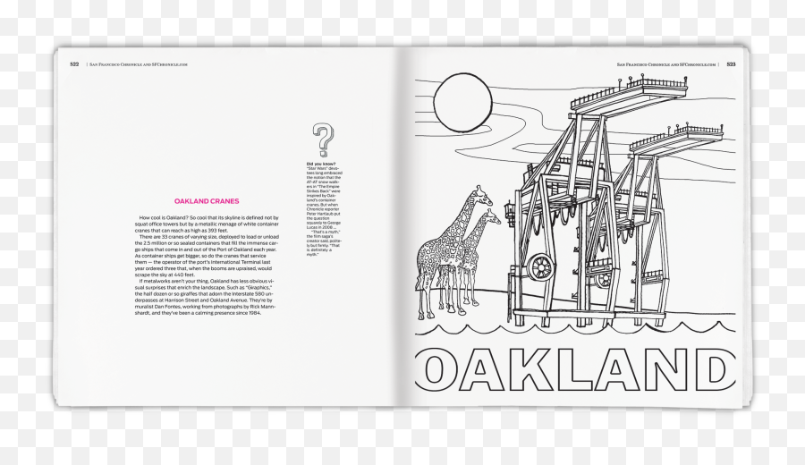 Color The Bay Area Coloring Book - Horizontal Png,Transparent Coloring Pages