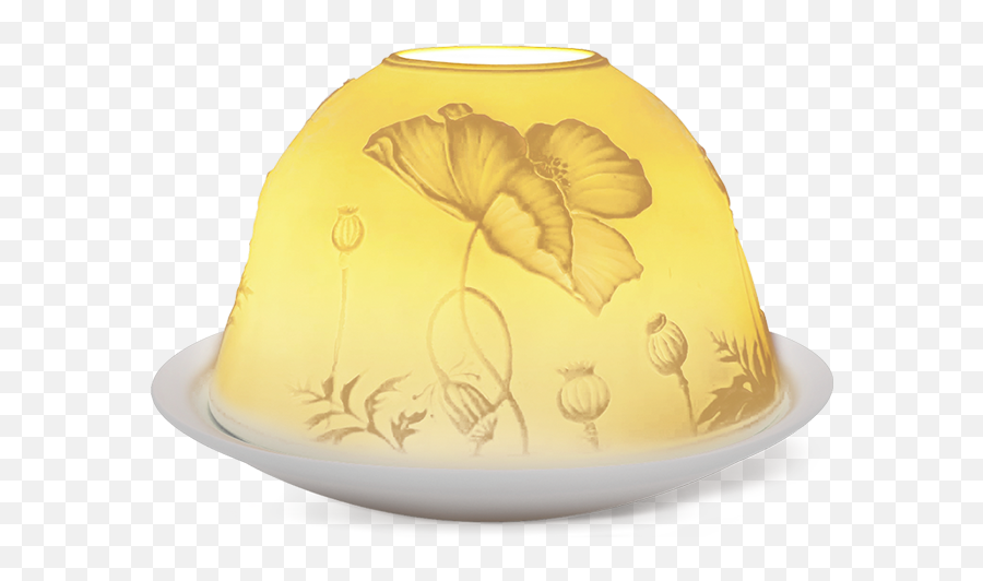 Light Glow Tea Candle Holder Porcelain Tealight Dome - Serveware Png,Glowing Angel Halo Png