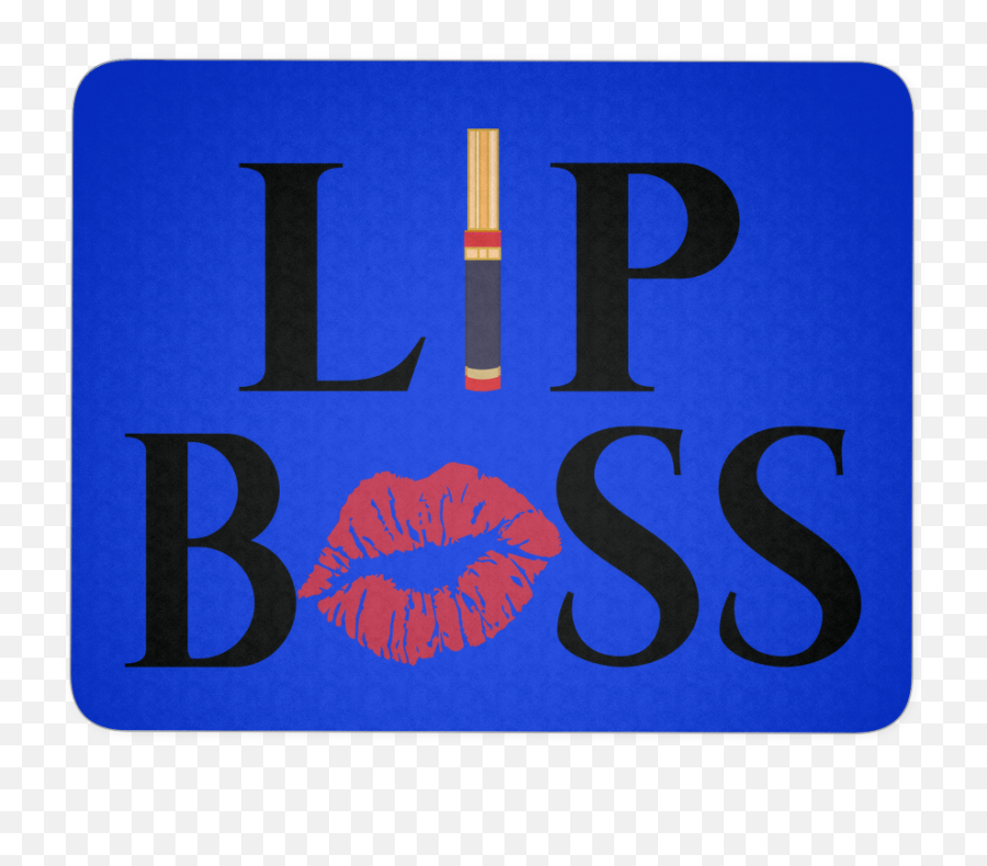 Lipsense Lip Boss Whiteblue - Computer Office Mousepad Vertical Png,Lipsense Png