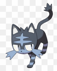 Download Litten - Pokemon Sun And Moon Fire Type Png,Litten Png