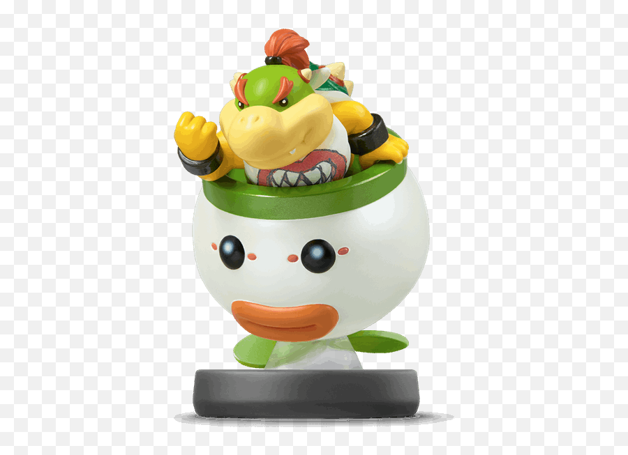 Nintendo Amiibo Super Smash Bros - Bowser Jr Character Figure Preowned Bowser Jr Amiibo Png,Bowser Transparent