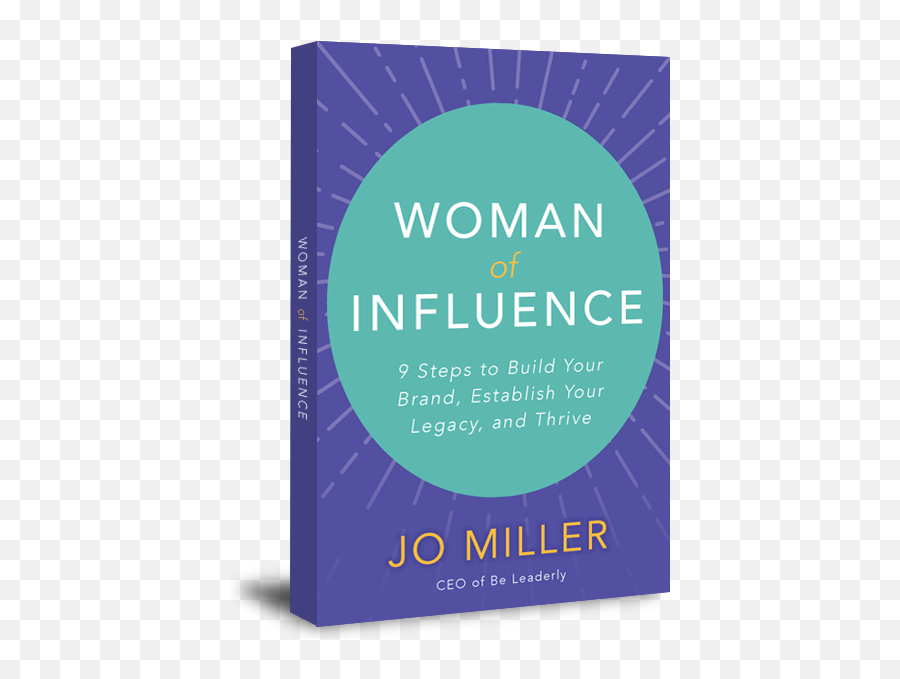 Book - Woman Of Influence By Jo Miller Fasten Png,Clear Blue Book Icon