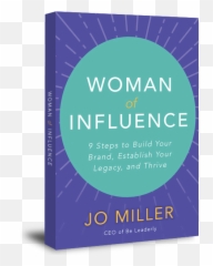 Book - Woman of Influence by Jo Miller Fasten png