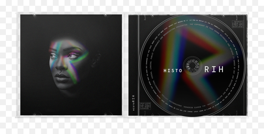 Rihanna - Historih Greatest Hits On Behance Png,Rihanna Transparent Background