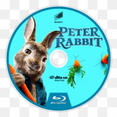 Peter Rabbit Bluray Disc Image - Peter Rabbit 2018 Cd Full Master Audio Png,Peter Rabbit Png