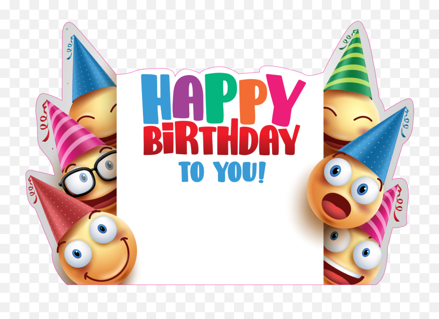 Personalized Happy Birthday Emoji Yard Sign - Lustige Geburtstagsbilder Für Kinder Png,Icon Yardsign