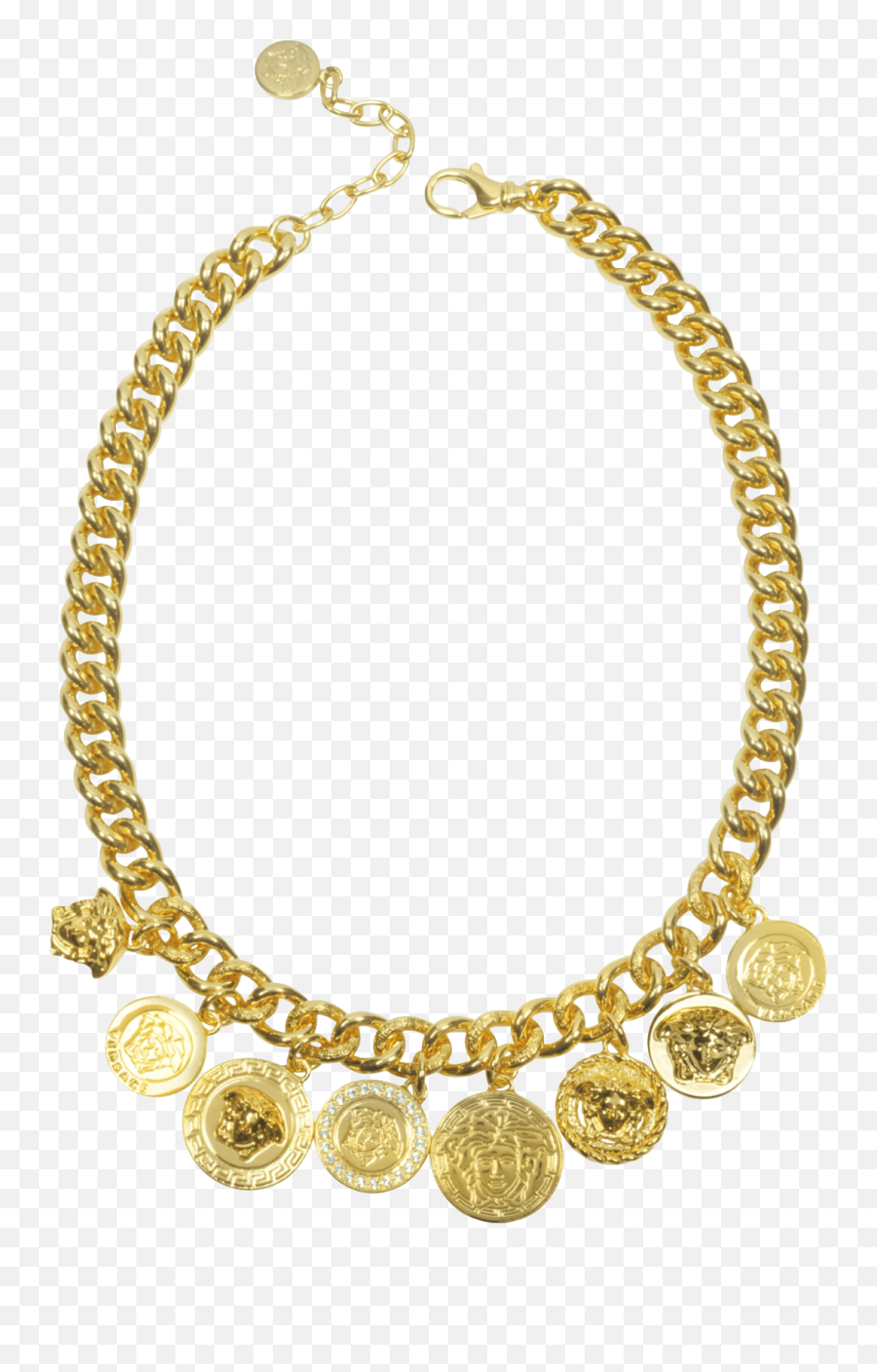 Versace Gold - Solid Png,Versace Icon Chain Necklace