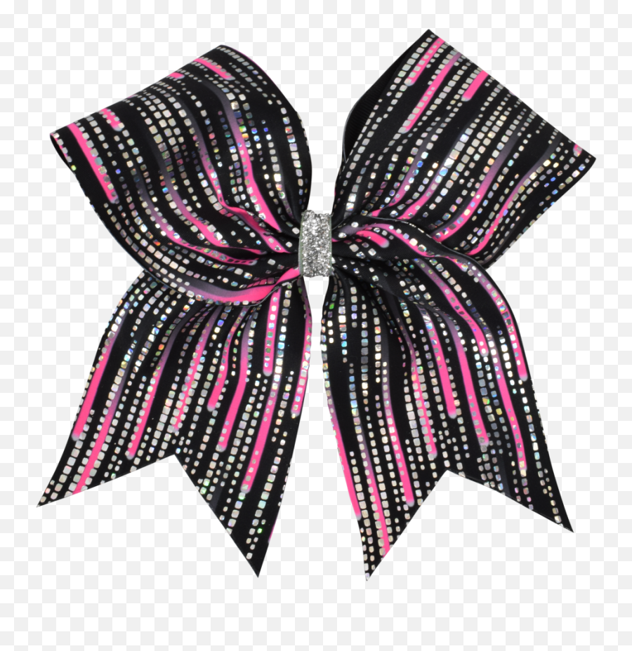 Download Pink Cascade I Love Cheer Hair Bow - Pattern Png Dance,Hair Bow Png