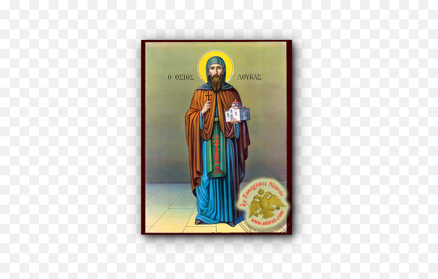 Neoclassical Icons Of Christian Saints - Prophet Png,St. Nektarios Icon