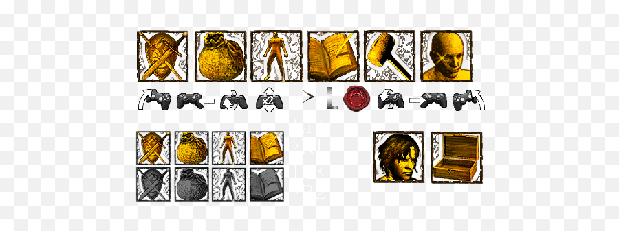 Gesture Menu - Dark Souls Interface Icons Png,Dark Souls Icon