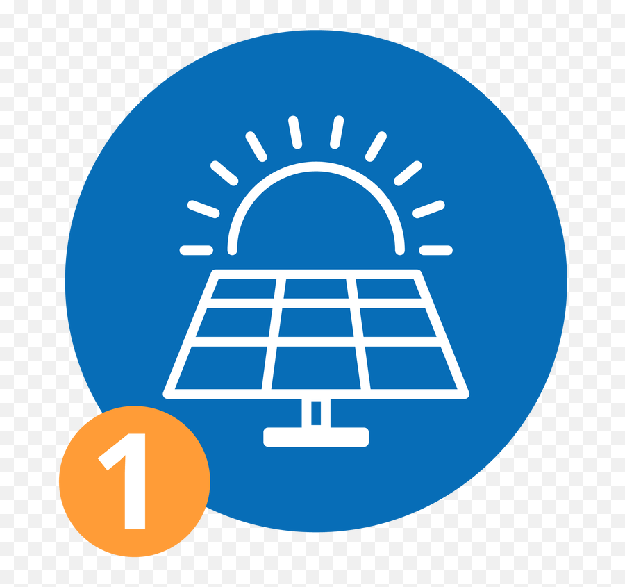 Oregon Incentives - Premier Solar Nw Icons Solar In Circle Png,Solar Power Generator Icon