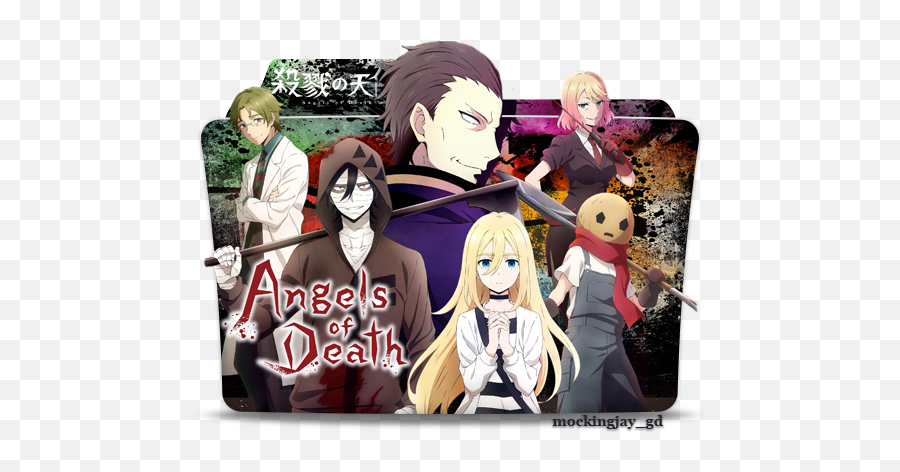 Angels Of Death Folder Icon - Satsuriku No Tenshi Anime Poster Png,Anime Tik Tok Icon