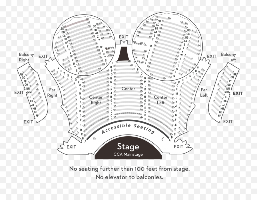 Mainstage Seating - Language Png,Theater Seat Icon